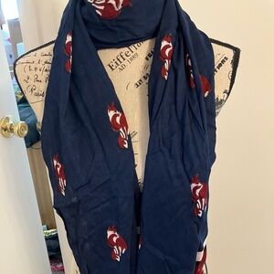 Kate spade fox 🦊 scarf